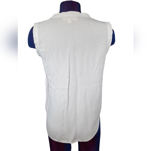 Anthropologie Cloth & Stone White V-Neck Camisole Size XS Women's - Picture 3 of 7